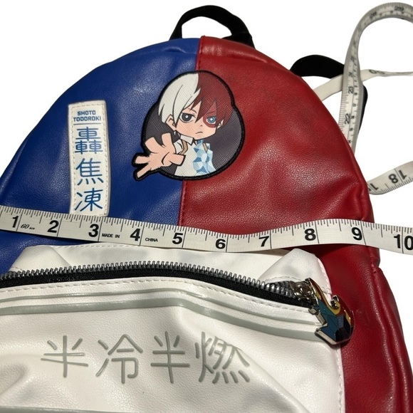 My Hero Academia Shoto Todoroki Blowfish Faux Leather Backpack - Picture 12 of 15